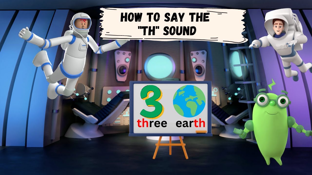 How to say the TH sound | Free Animated Speech Therapy Articulation Adventures