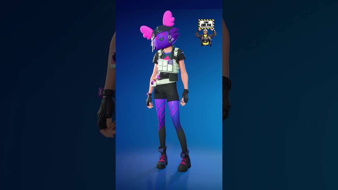*NEW* UNDERCOVER SKYE set gameplay (Fortnite Remix Battlepass)