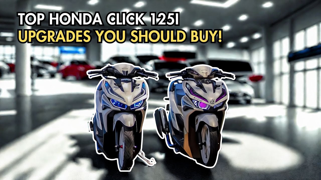 Top 10 Best Honda Click 125i Upgrades You Should Buy in 2025!