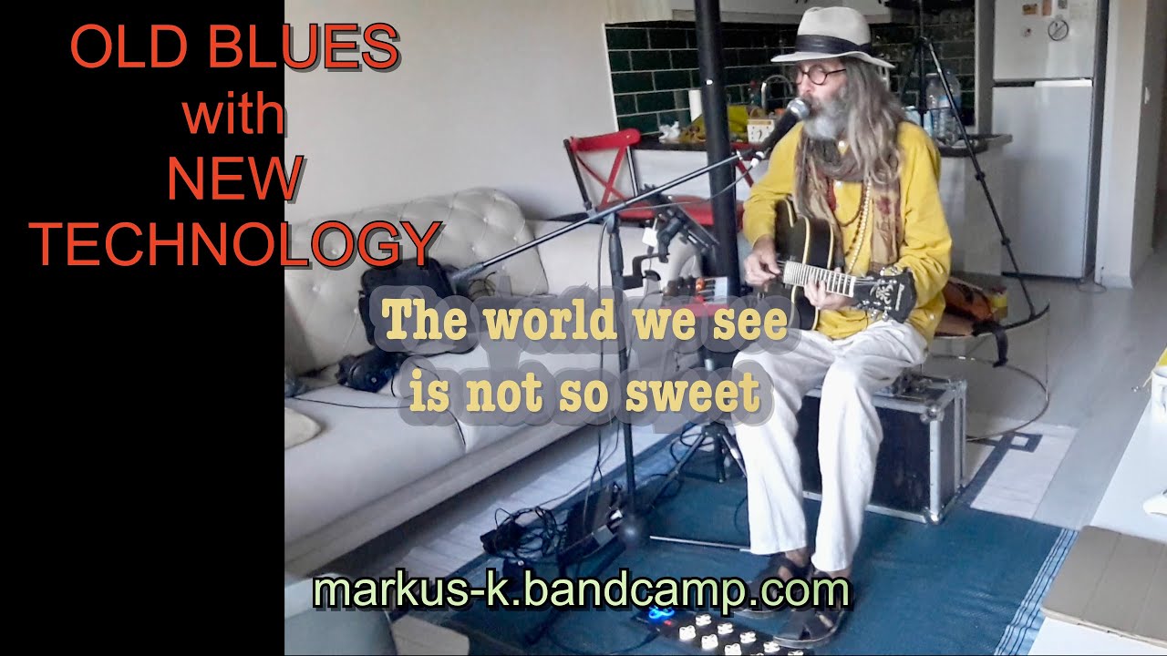 OLD BLUES with NEW TECHNOLOGY - The Sky Is Crying (looping with chord changes)
