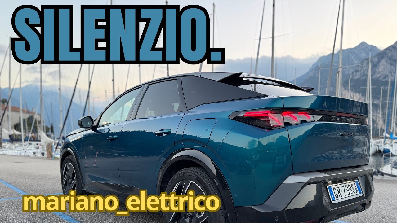 L’AUTO ELETTRICA a misura d’UOMO si chiama PEUGEOT E-3008. Vi RACCONTO i PREGI e le sue DEBOLEZZE