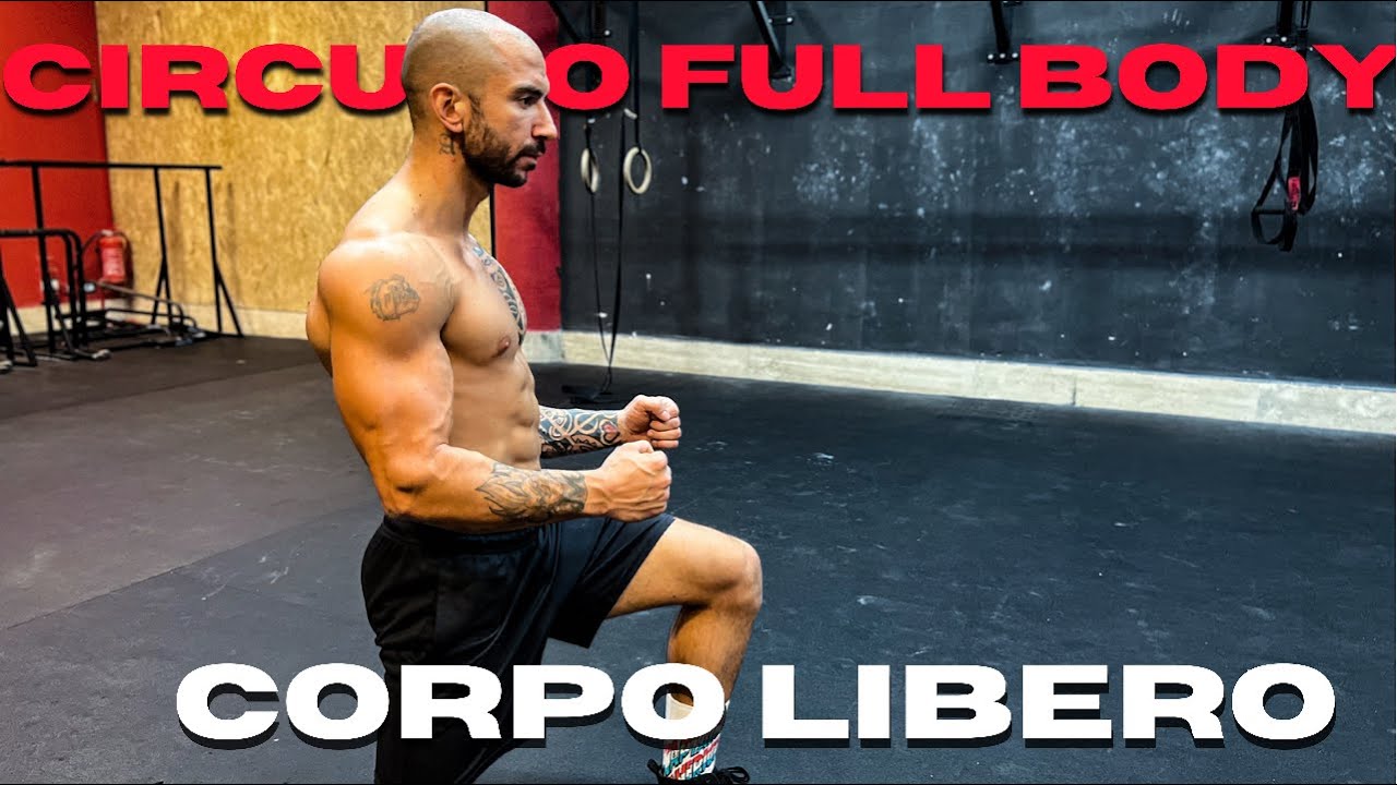Circuito Full Body a Corpo libero | 3 Livelli a Esercizio