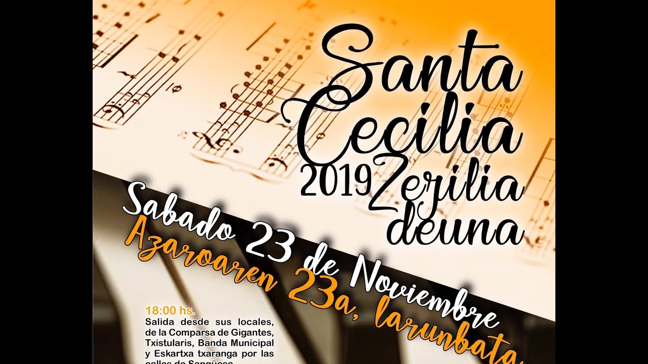 SANTA CECILIA 2019 - Sangüesa Zangoza