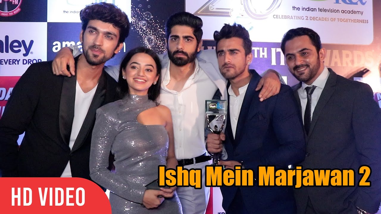 Helly Shah, Rrahul Sudhir and Entire Cast of Ishq Mein Marjawan 2 at 20th ITA Awards