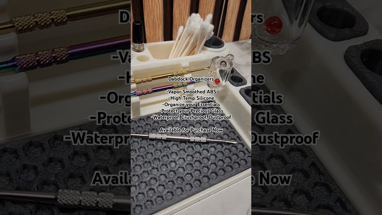 you NEED this dab station - Dabdock 710 essential organizers for dab tools