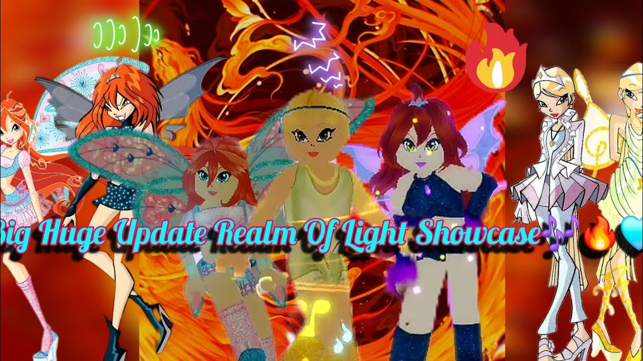 Big Huge Udpate Realm Of Light Showcase And/ Tutorial And Moor🎶🔥🩵♡◇☆~