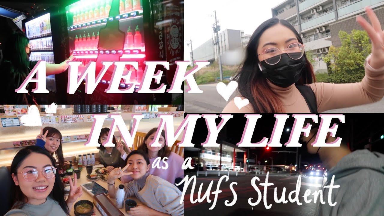 NUFS 名古屋外国語大学 | A WEEK IN MY LIFE AS A COLLEGE STUDENT IN JAPAN [EP1] | NUFS EXCHANGE STUDENT**