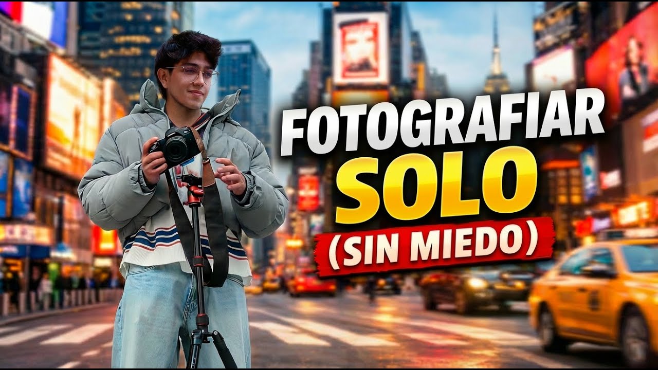 Cómo me tomo fotos brutales viajando SOLO (sin pedirle el favor a nadie)