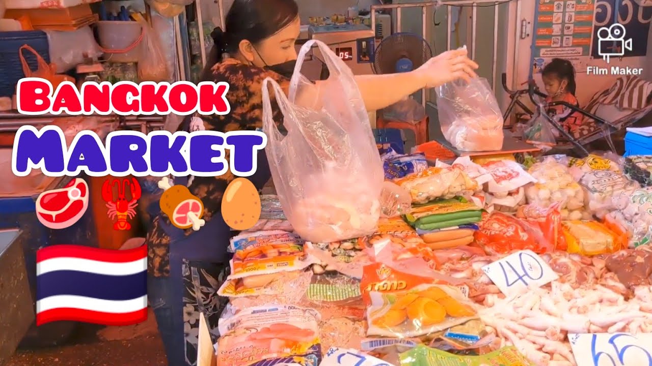Bangkok Thailand Fresh Market 🇹🇭