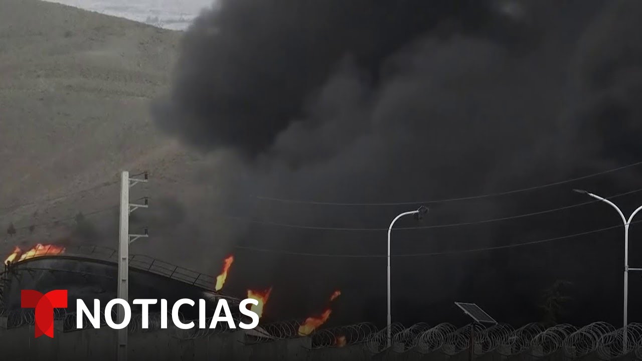 Israel e Irán atacan depósitos de petróleo en distintas zonas de Medio Oriente