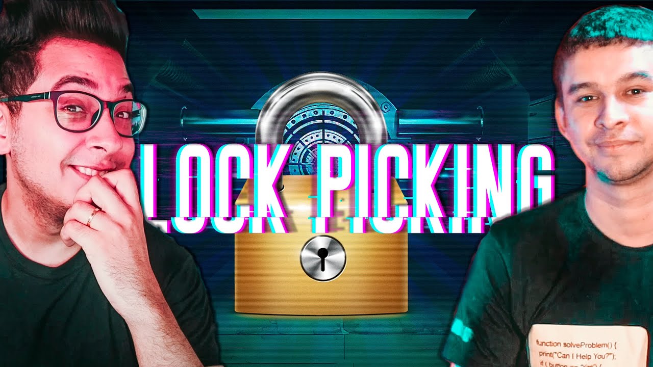 A arte de abrir CADEADOS, ALGEMAS e FECHADURAS: Lock Picking (ft. Demétrius)
