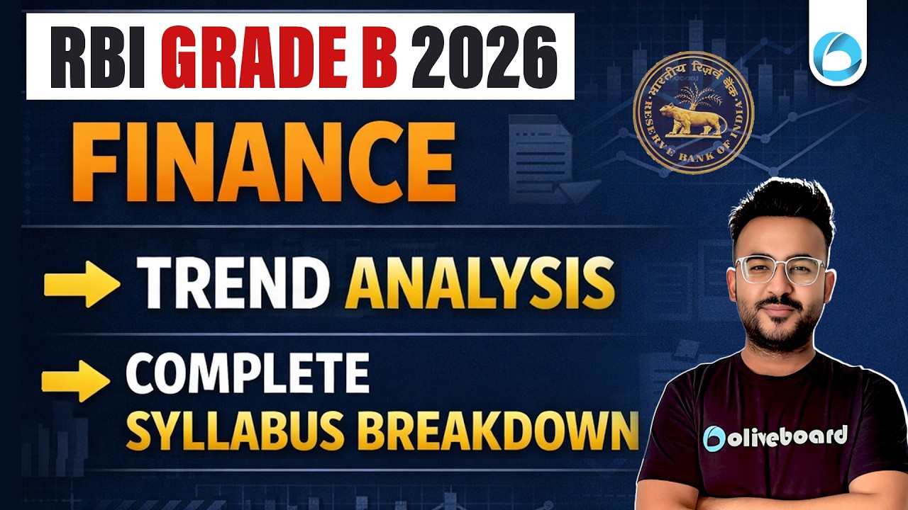 RBI Grade B 2026 | Finance Trend Analysis & Complete Syllabus Breakdown