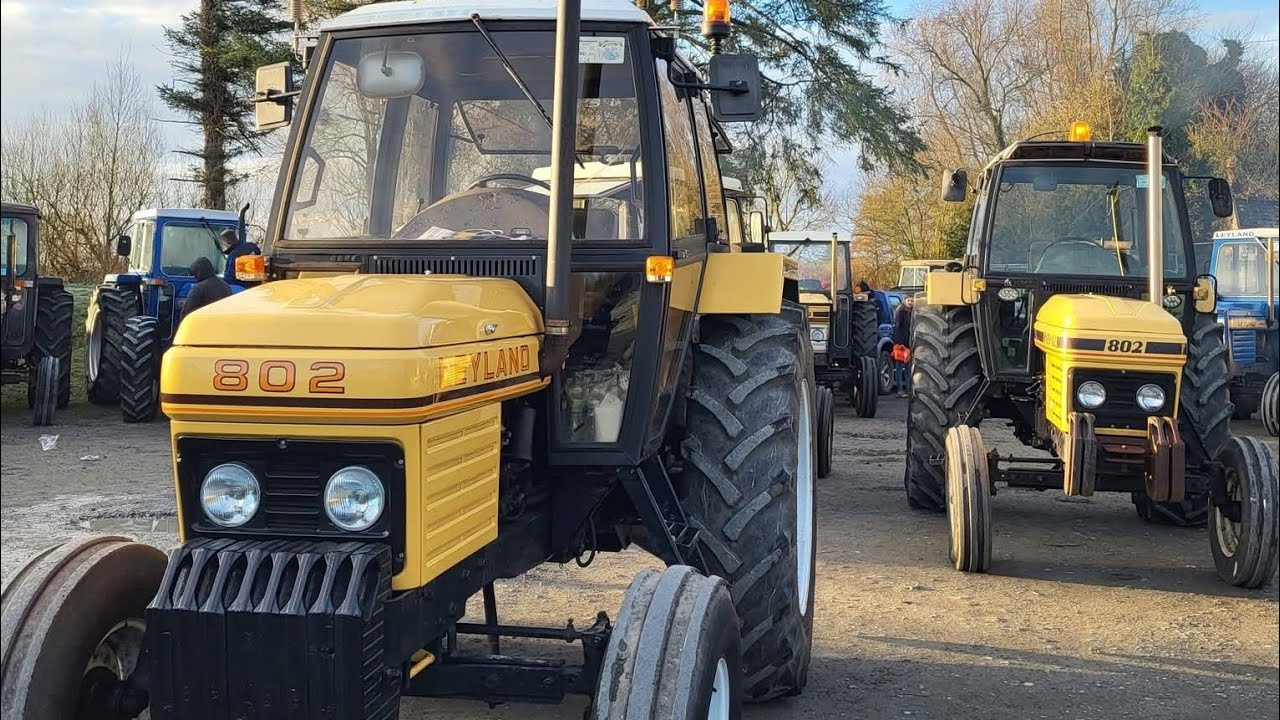 The most amount of Leyland tractors you will ever see