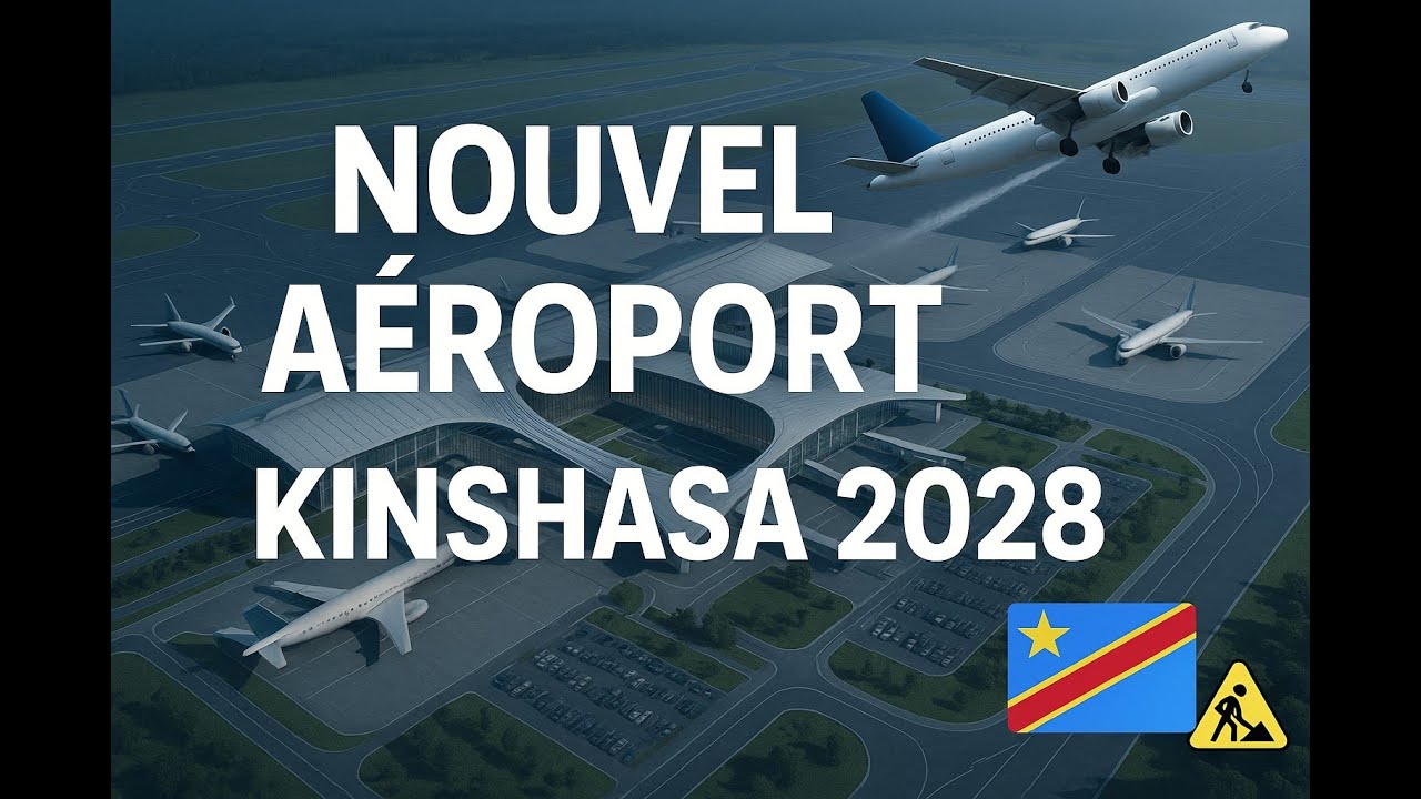 🚧 Découvrez le futur aéroport international de Ndjili à Kinshasa – RDC