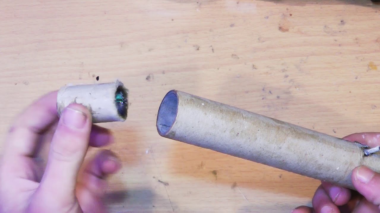 how to make a salute shell at home easy
