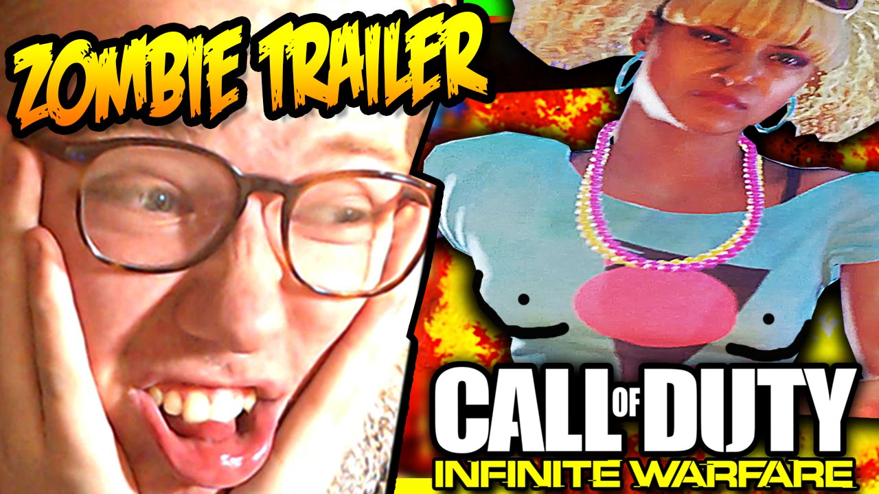 INFINITE WARFARE ZOMBIES TRAILER REACTION!!!