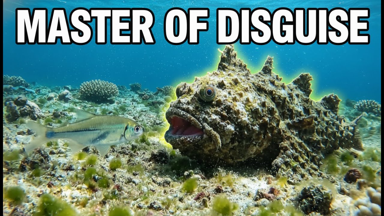 STONEFISH: The Ocean's Camouflage Master & Venomous Trap | Jungle Raw
