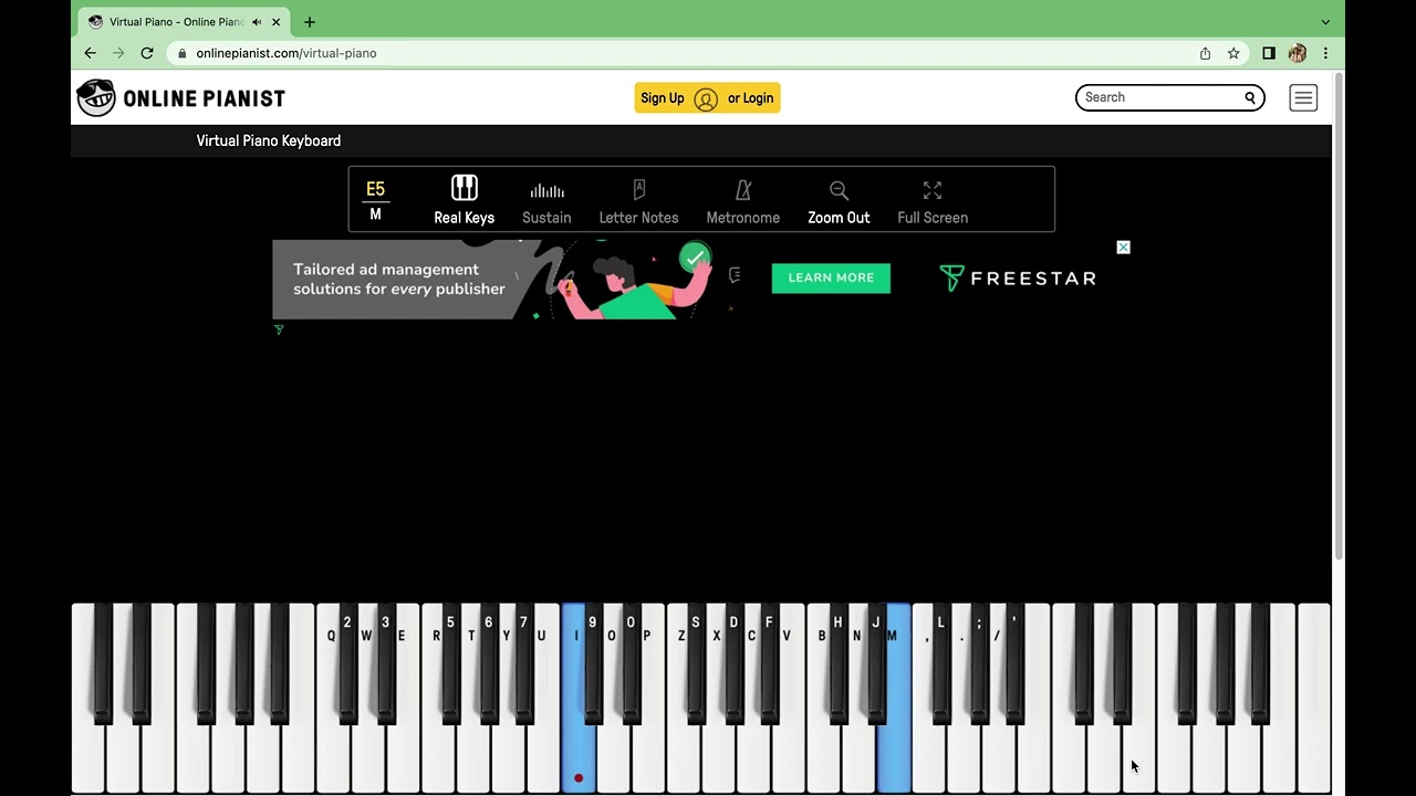 Starting Over Again - Online Pianist