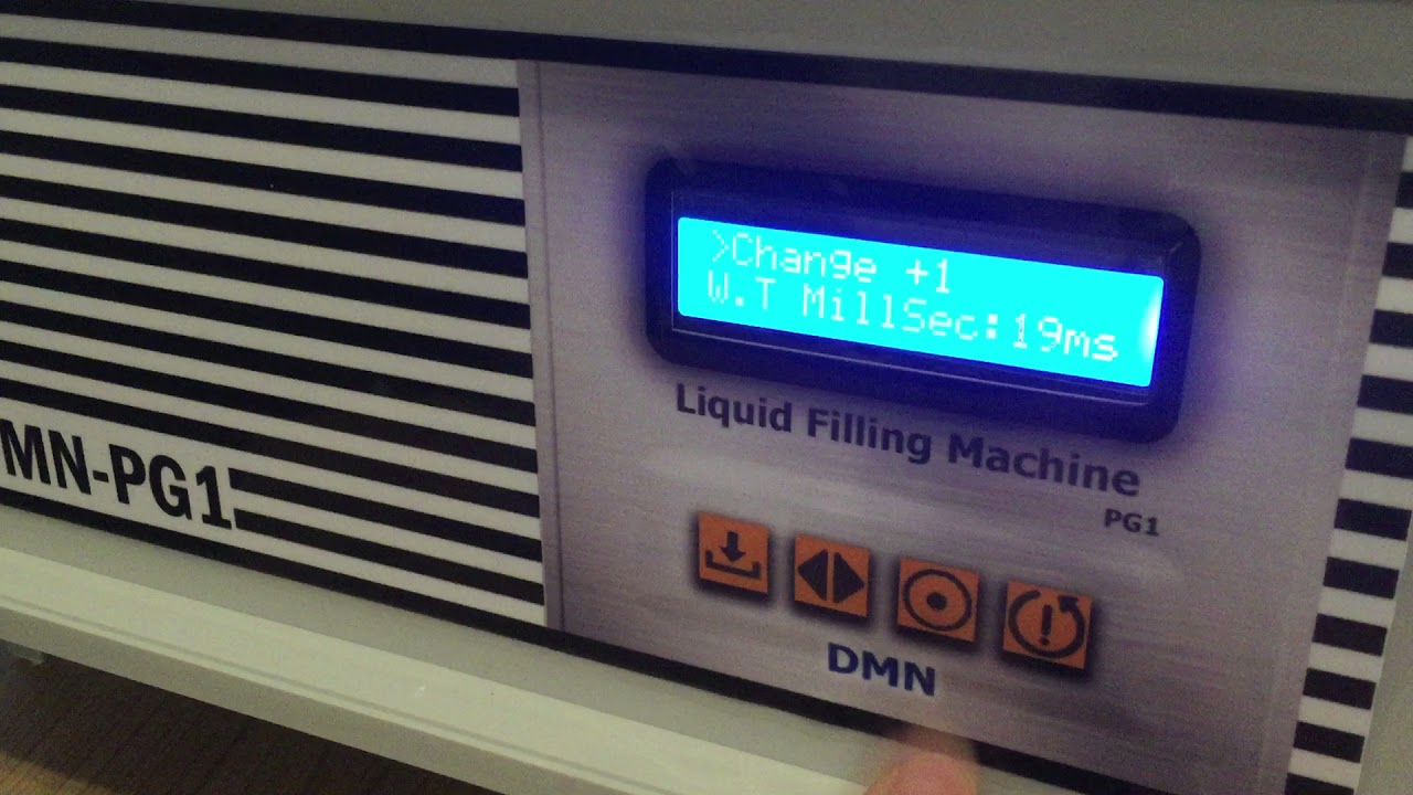 PG1 Dolum Makinası Menü Kullanım Ve Test Dolumu Part 2