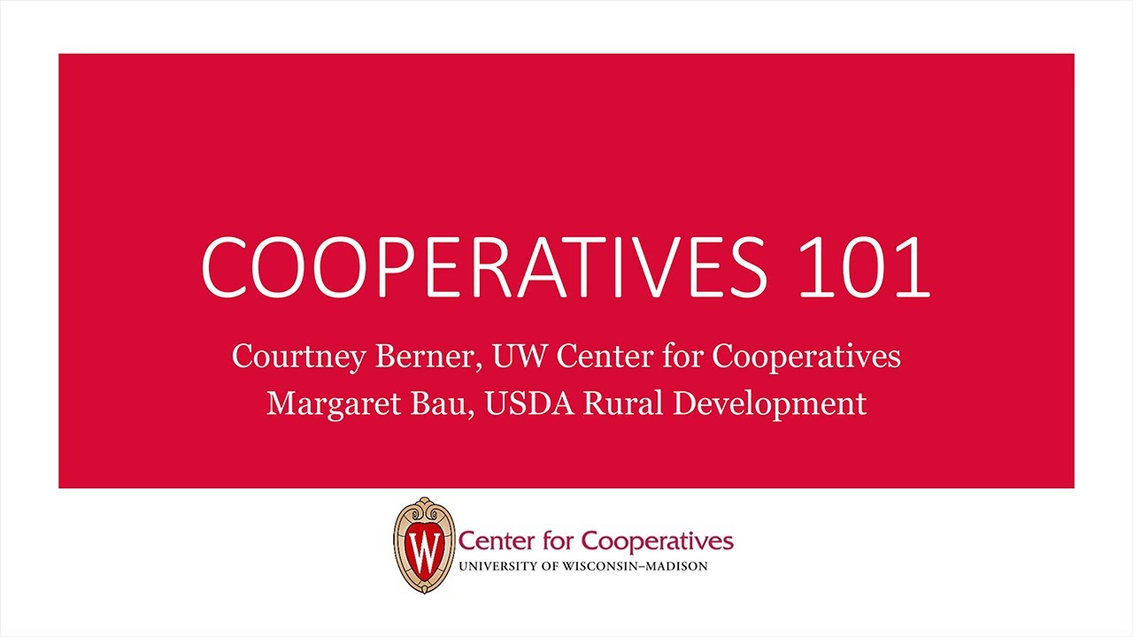 Cooperatives 101