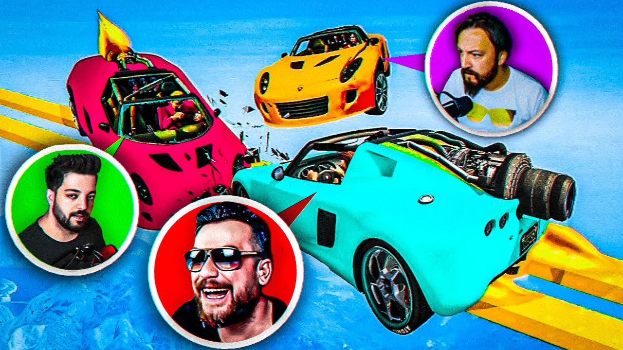 TAKLA KİNG VE ERSİN YEKİN İLE ÇILGIN KAPIŞMA !! - GTA 5 PLAYLIST