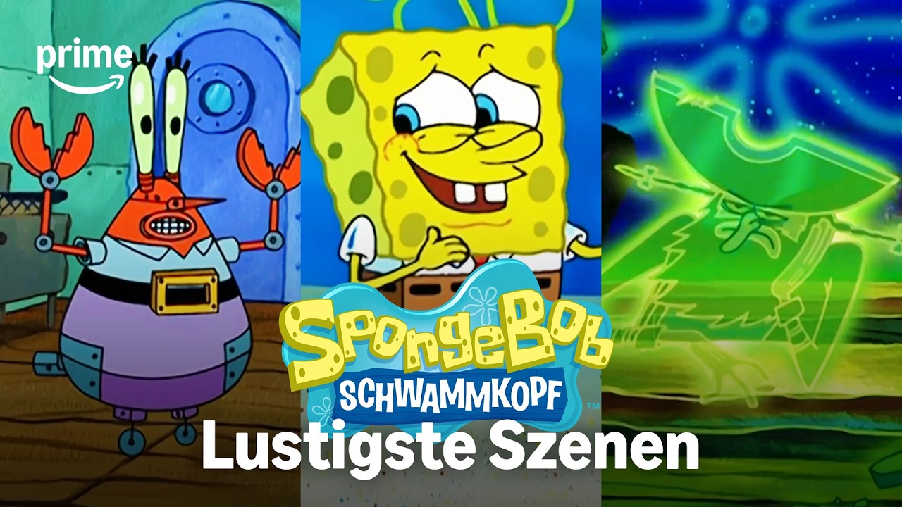 Nur echte Spongebob Fans kennen ALLE diese ikonischen Szenen 😳💛 | Prime Video