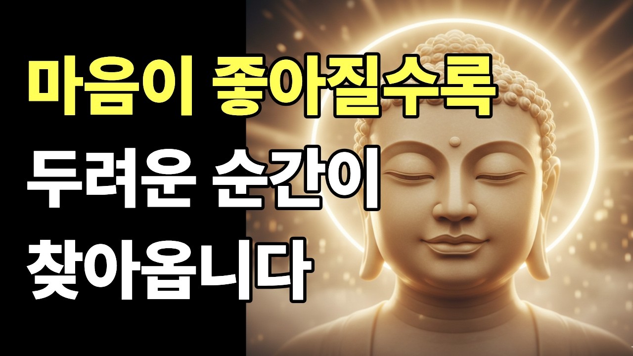행복해지면 오히려 불안해지는 이유ㅣ회복이 시작될 때 나타나는 마음의 반응 | 부처님의 지혜 | 자면서 듣는 마음 치유 낭독