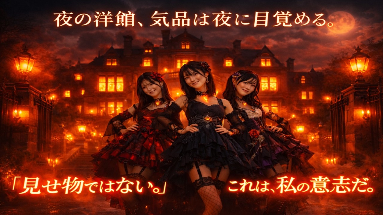 Midnight Gothic – Estate Performance | Netflix Style Gothic Dance 【ミッドナイト・ゴシック】 ― 夜の洋館、気品は夜に目覚める。