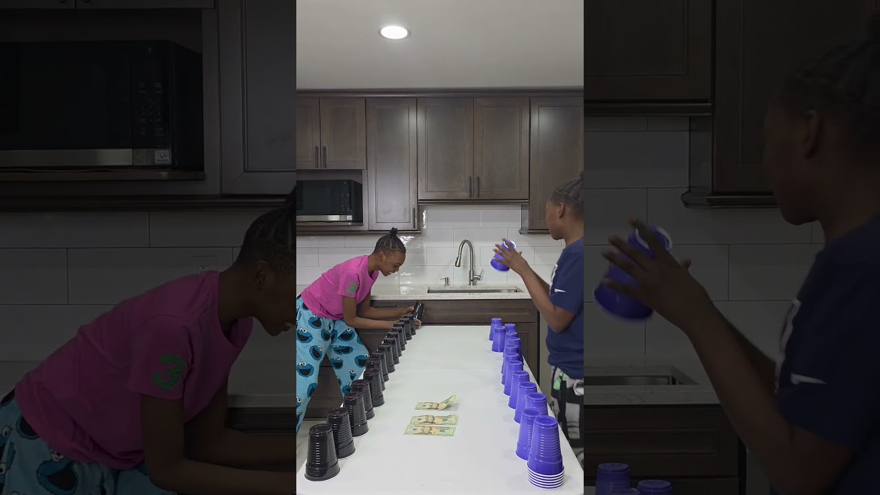 Stacking Cup Challenge #family #game #competition #fun