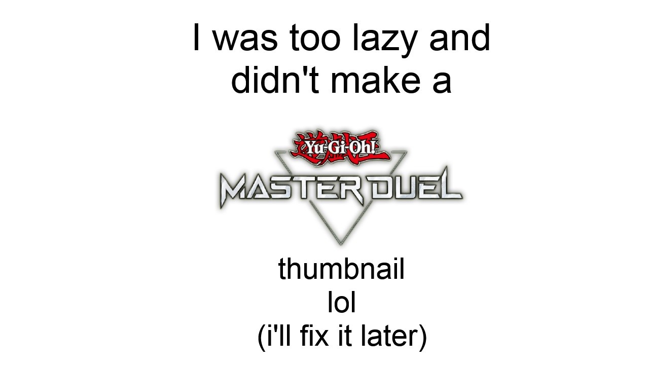 MORE MASTER DUEL 🔥  ⁕ What's your favorite ygo monster? ⁕ !game !lurk ⁕ @akiradiamond231 💎