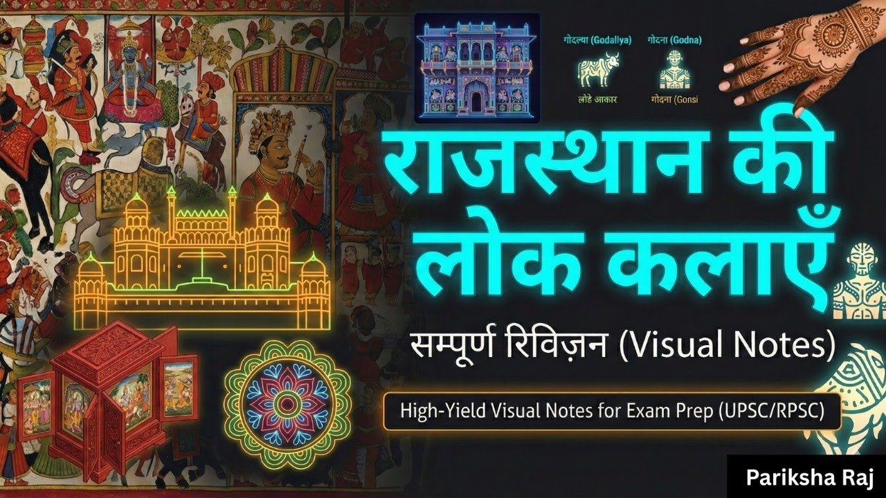 राजस्थान की लोक कलाएँ: चित्रकला, हस्तशिल्प और सांस्कृतिक धरोहर Rajsathan ART AND CULTURE 