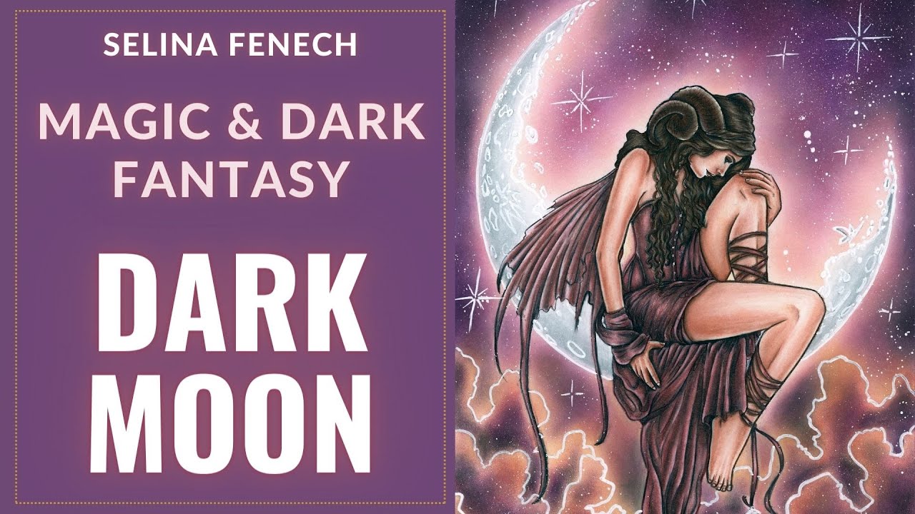 Spellbinding Dark Moon by Selina Fenech | Halloween Adult Coloring