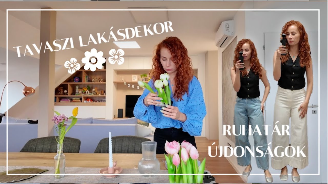 Tavaszi lakásdekor 🌸 és ruhatár újdonságok | Viszkok Fruzsi