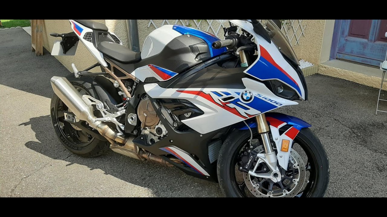 BMW S1000RR  2020 suppression valve d'échappement