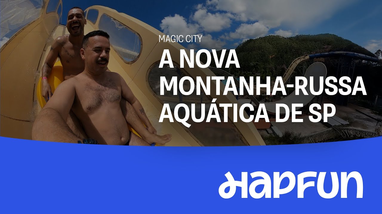 MONTANHA-RUSSA NOVA EM SP? Saiba tudo sobre a nova atra&ccedil;&atilde;o do Magic City! | HAPFUN