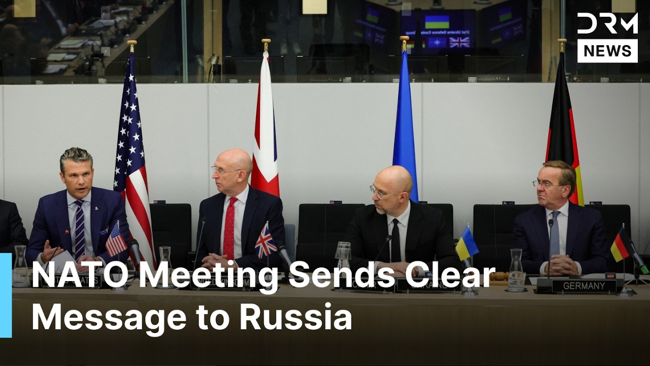 US War Sec. Hegseth Leads NATO Allies in Unified Stand Against Russia, Send Stark Warning | AH1G