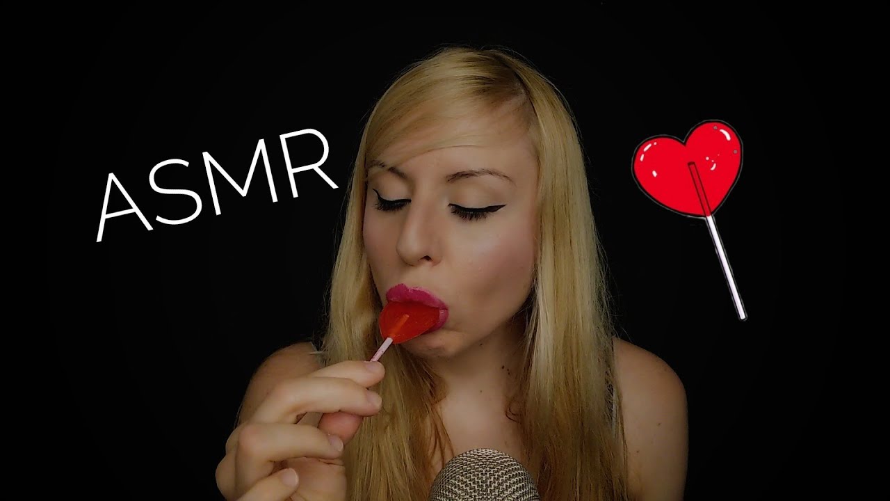 ASMR 🫦👅 Mouth Sounds Comiendo Piruleta 🍭