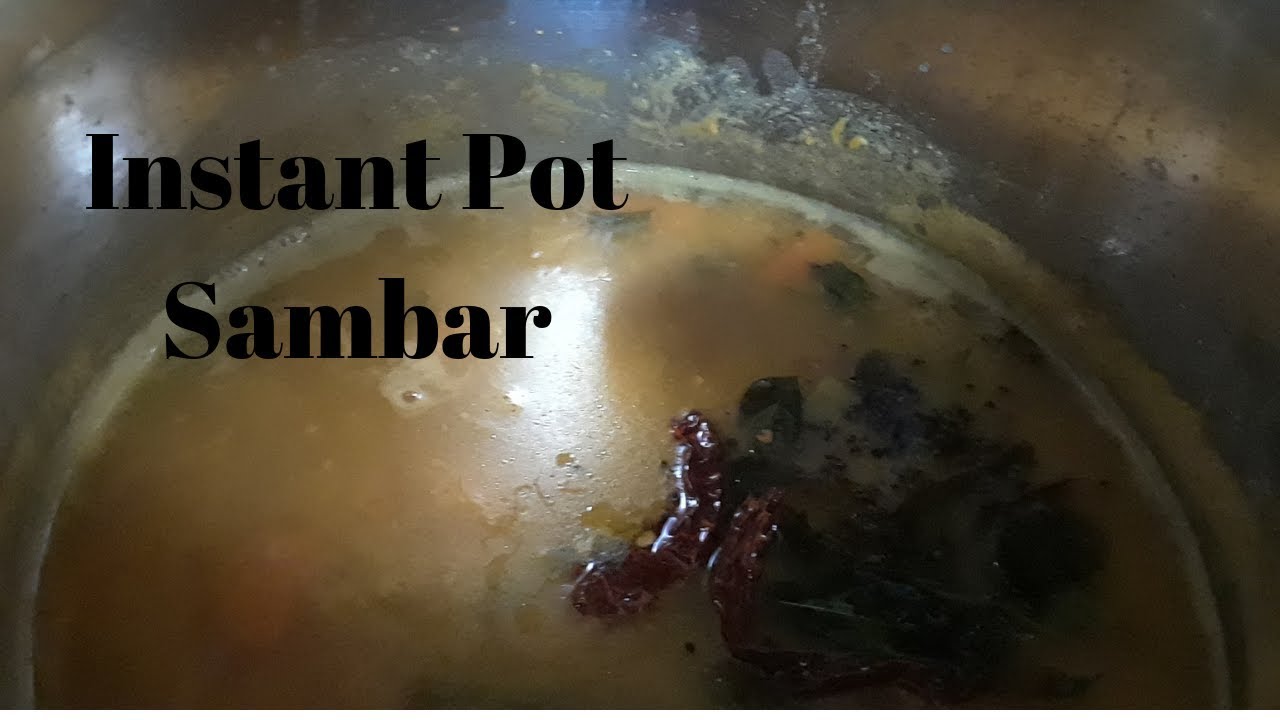 Instant Pot Sambar || Instant Pot recipes ||Malayalam