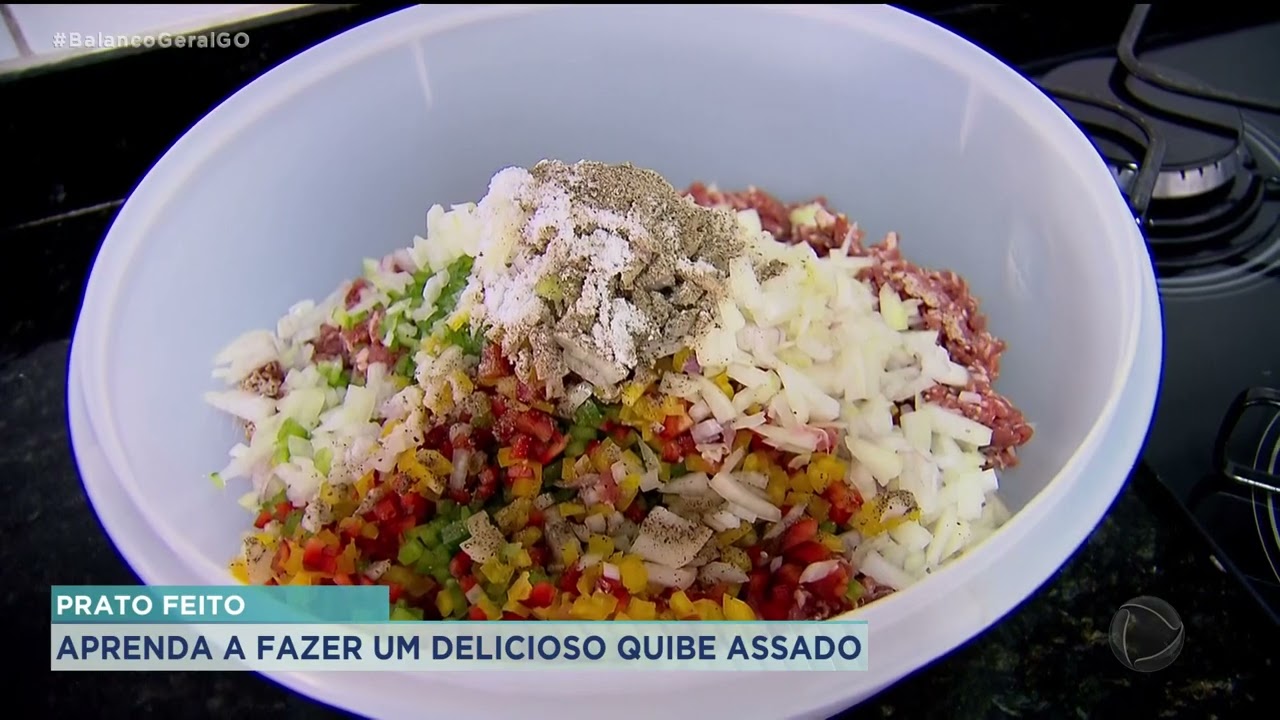 PRATO FEITO: APRENDA A FAZER UM DELICISO QUIBE ASSADO