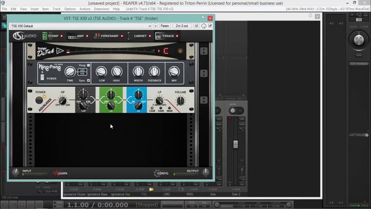 TSE X50 Ver 23 Walkthrough (EMULADOR DE GUITARRA)