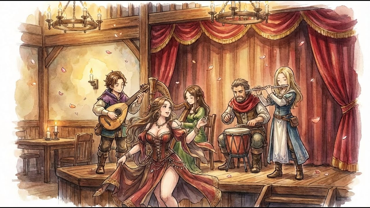 Medieval Music for Focus and Relaxation | A Resting Pub of Royal Knights