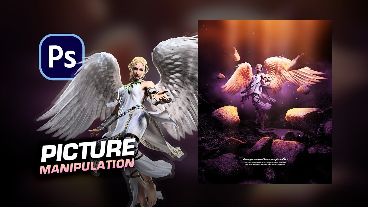 How to create a picture manipulation in Adobe Photoshop