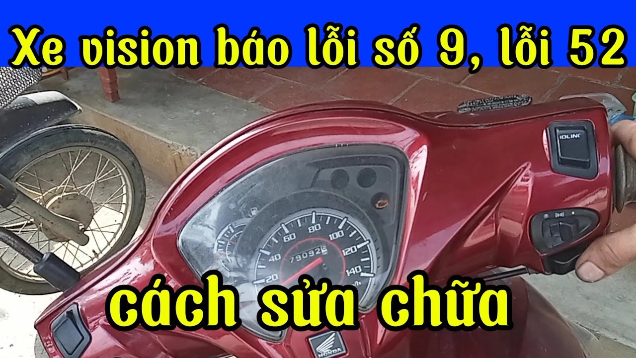Cách này, giúp bạn ban bệnh nhanh xe vision không đề được 