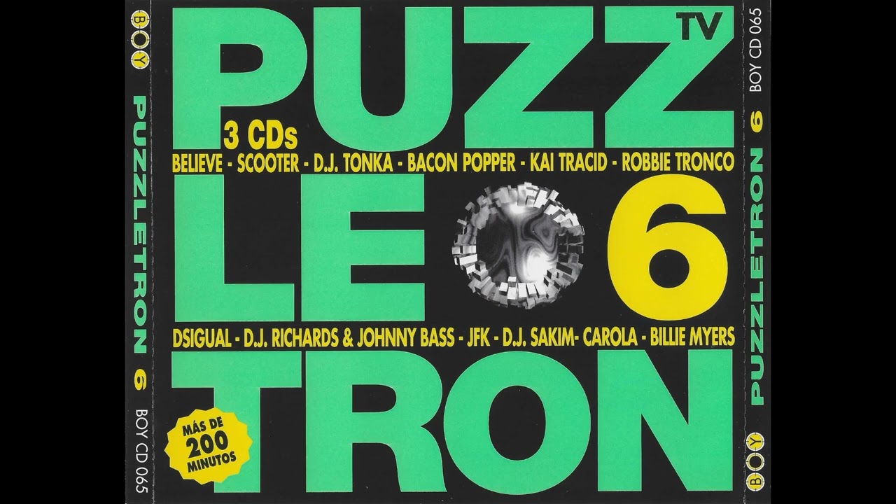 Puzzletron 6 - 3 CD's - 1998 - Boy Records