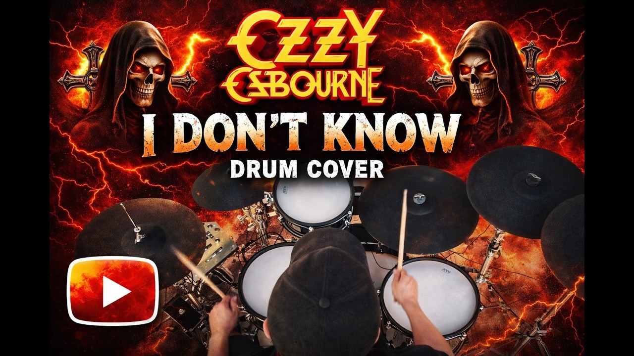 Ozzy Osbourne - I Don't Know Drum Cover
