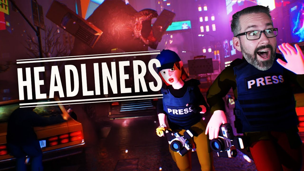 We Report The News...AT ANY COST! 📰📹(Headliners w/ @SeaNanners @TheMrSark @BethFreemanArt)
