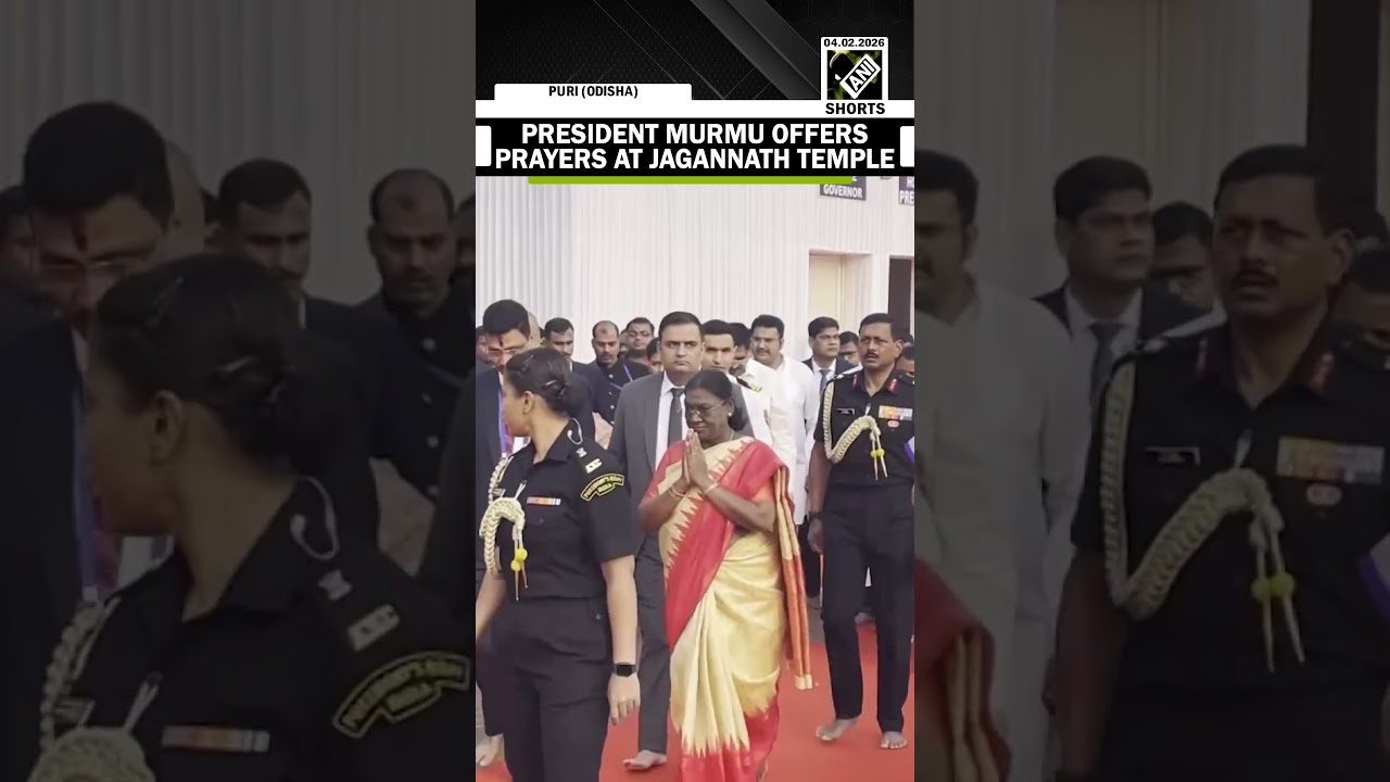 President Droupadi Murmu visits Jagannath Temple, offers prayers in Puri | Odisha