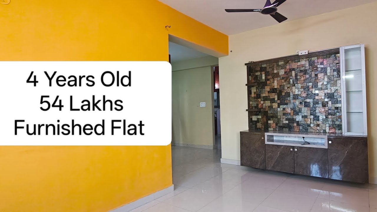 4 Years Old Flat @ 54 Lakhs ..
