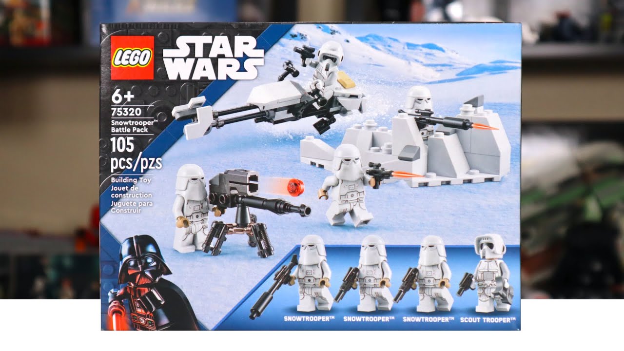 LEGO Star Wars 75320 SNOWTROOPER BATTLE PACK Review! (2022)