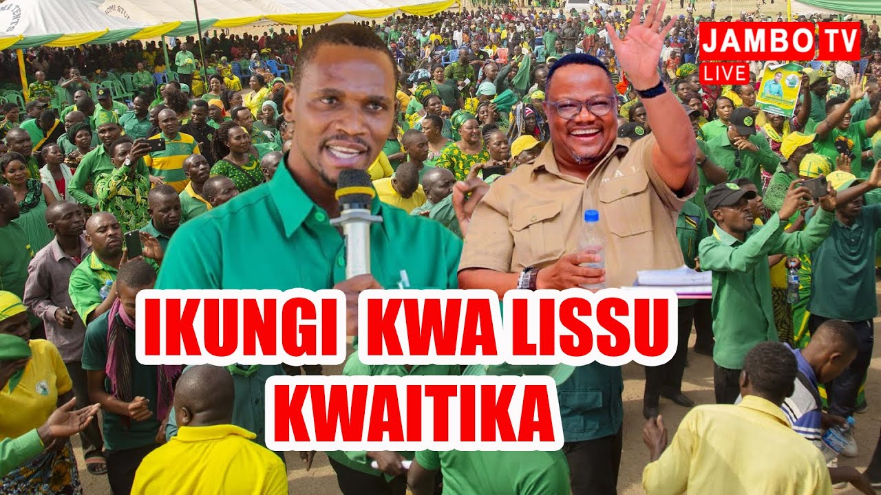 🔴#LIVE: KISHINDO CHA KIHONGOSI IKUNGI KWA LISSU